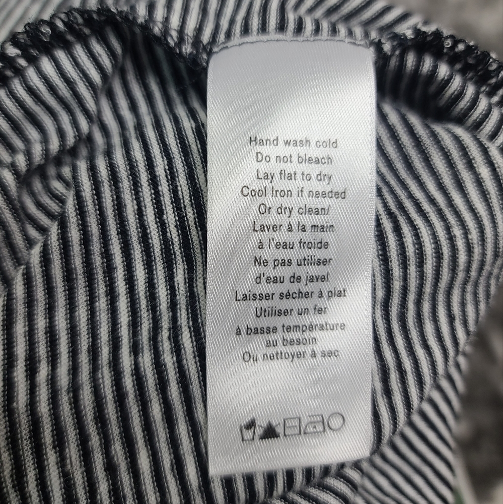 Rag & Bone Linen Blend Sleeveless Striped Thin Dr… - image 6